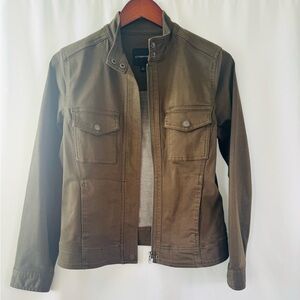 Liverpool Women’s Olive Green Military-Inspired Jacket – Like New, Size S